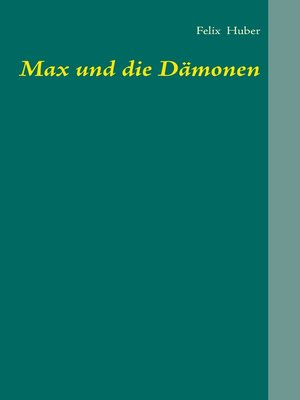 cover image of Max und die Dämonen